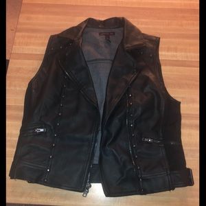 Leather Vest